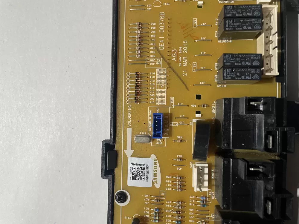 Samsung DE41 00376B DE92 03045H Range Control Board AZ195227 | KMV857