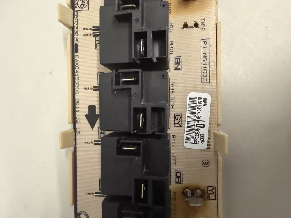 LG EBR73323501 Range Control Board Pcb Power Relay AZ231599 | KM268