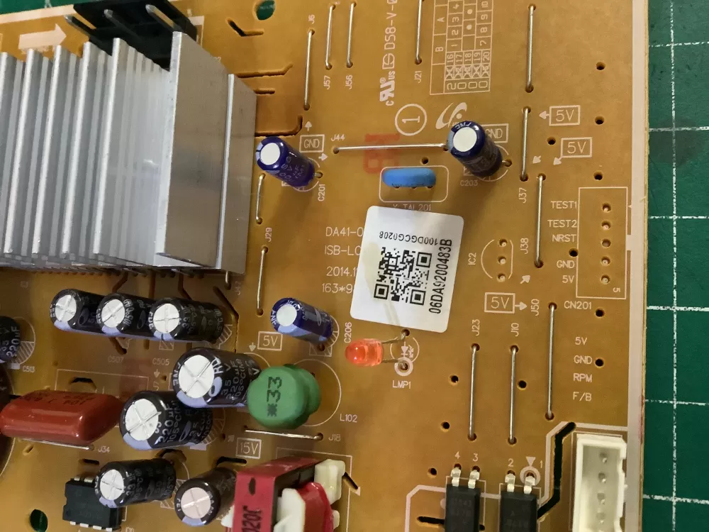 Samsung DA92-00483B Refrigerator Control Board Inverter AZ185182 | NR2719