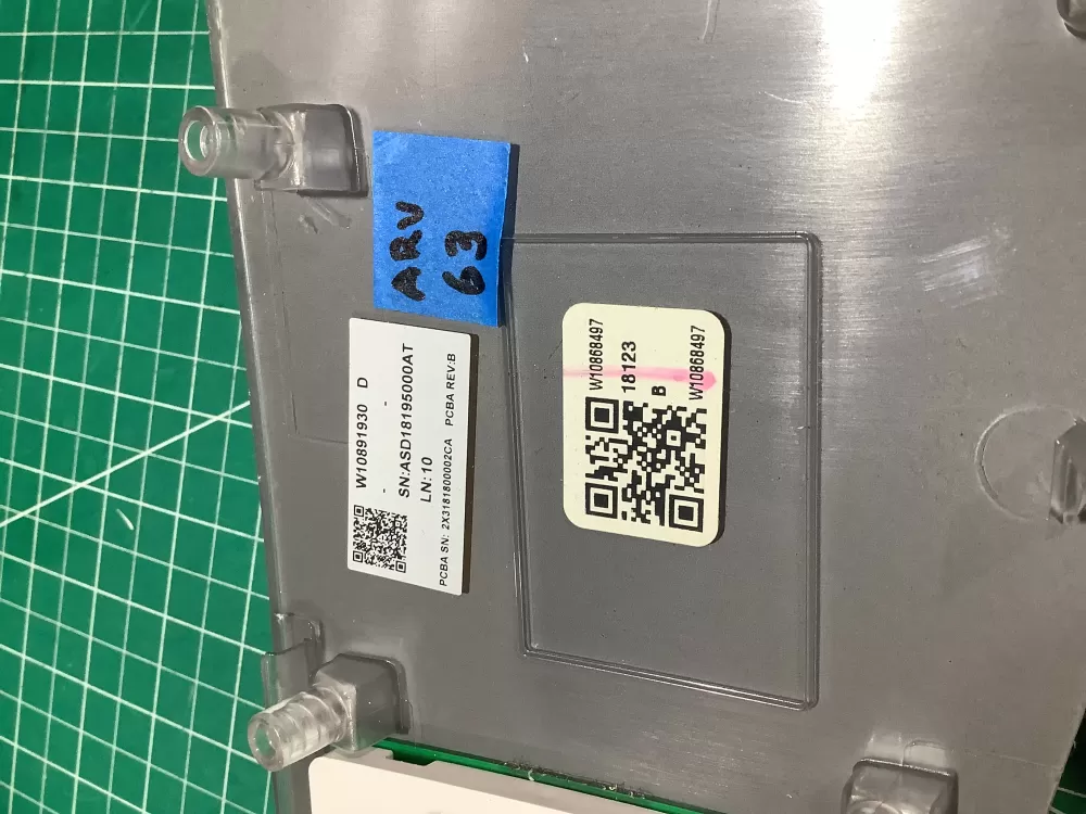 Whirlpool W10891930 W10895863 Dryer Control Board Panel AZ178043 | ARV63