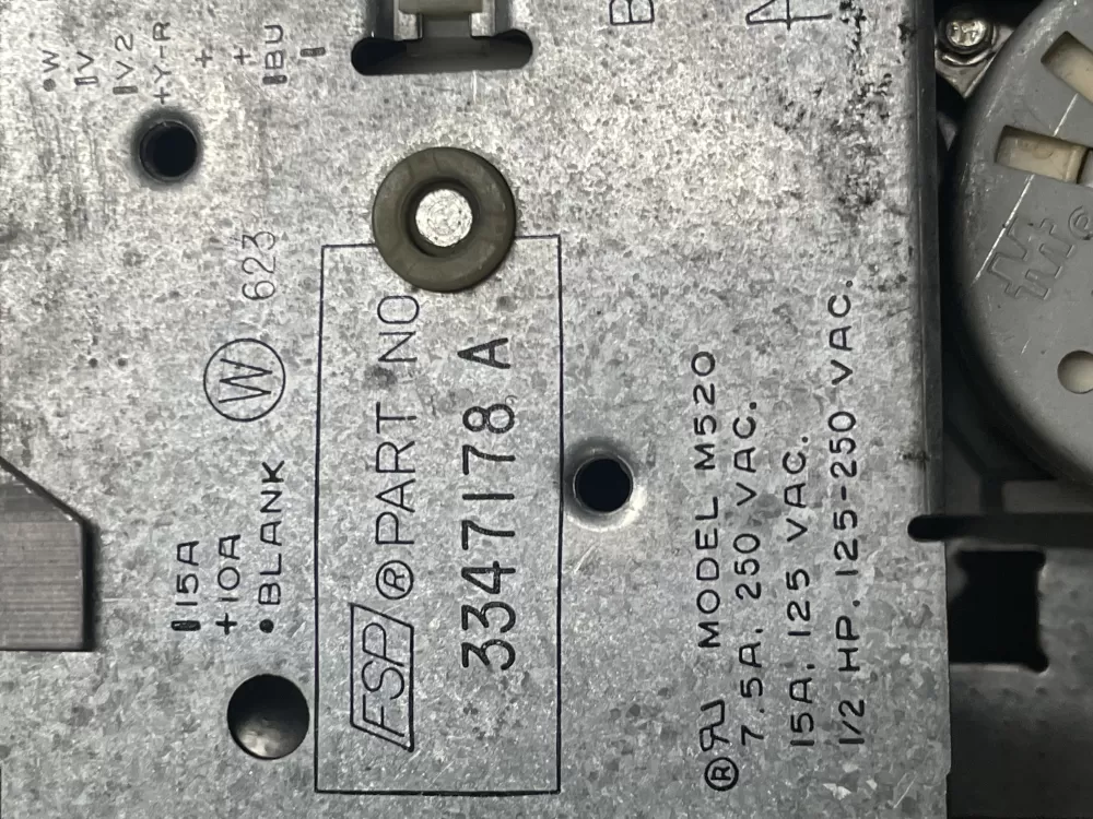 Whirlpool Washer 3347178 Timer AZ22789 | WM1220