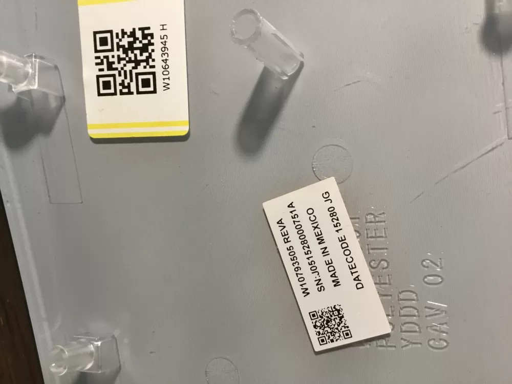 Kenmore W10793505 W10643945 Dryer Control Board UI Panel AZ38888 | NRV384