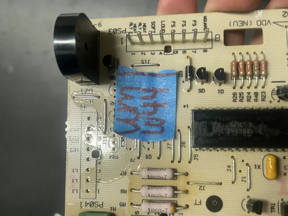Kenmore 100 01288 07 6105049 8546229 Dryer Control Board AZ19389 | WM1044