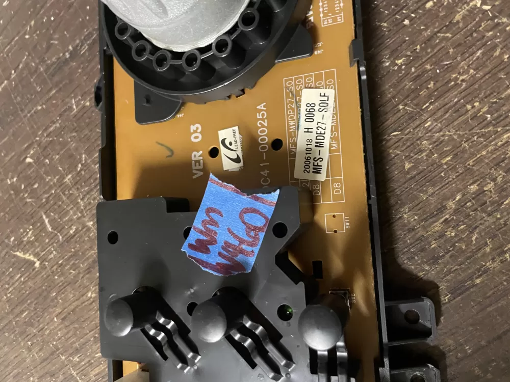 Samsung MFS-MDE27-S0 MFS-MDE27-S0LF Dryer Control Board AZ50571 | Wmv460