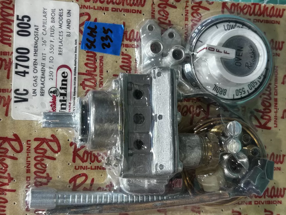 RobertShaw Gas Oven Thermostat VC 4700 005 AZ169161 | Sl235