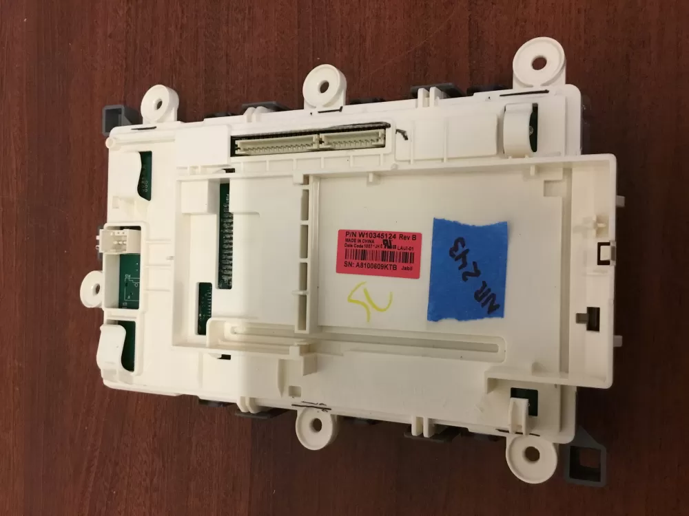 Maytag Whirlpool W10345124 Washer Control Board AZ35328 | NR243