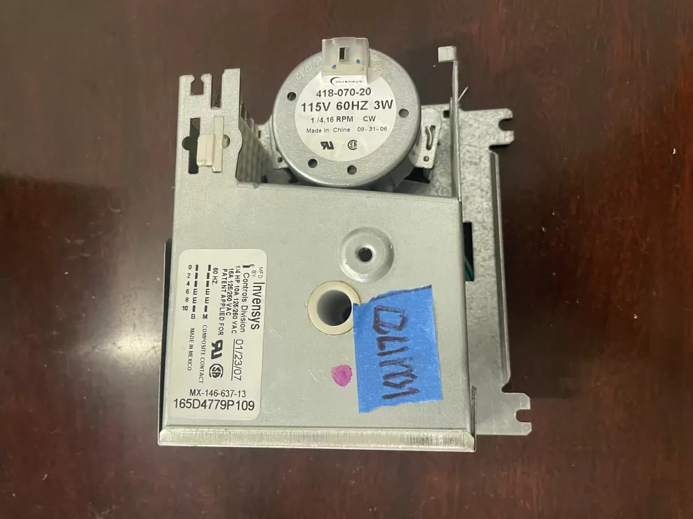 GE 165D4779P109 Dishwasher Timer AZ41739 | KM1727