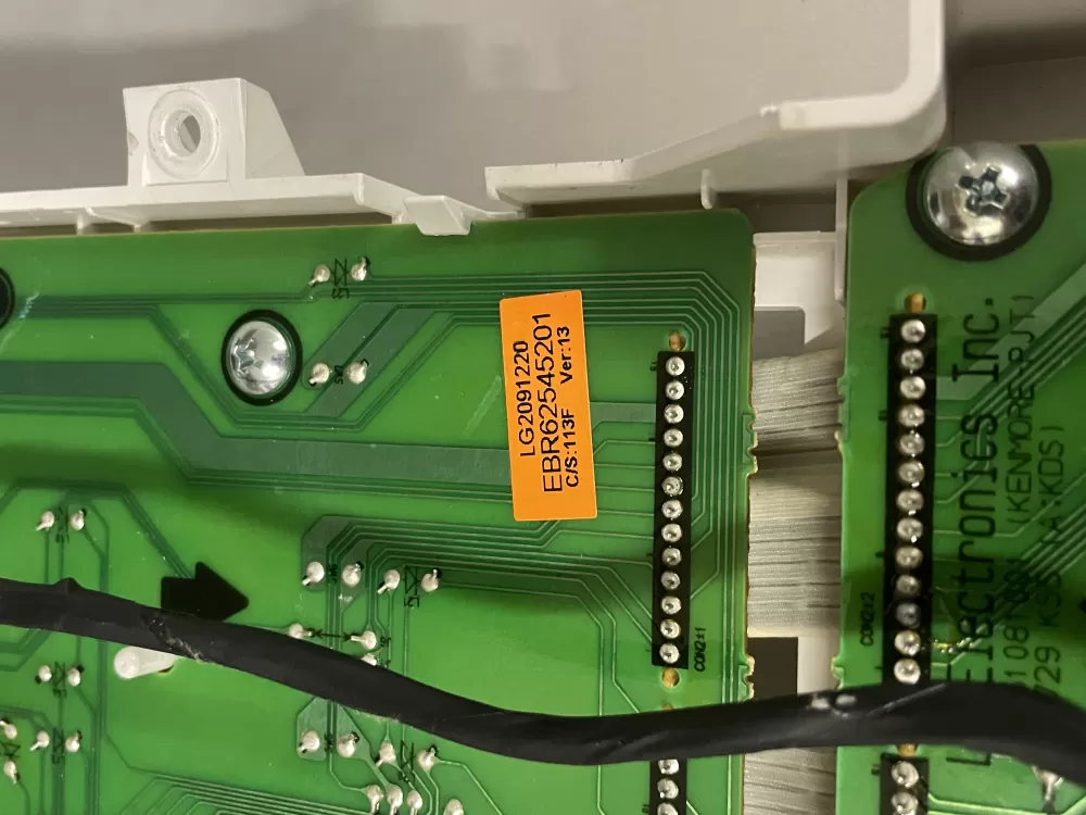 Kenmore LG EBR62545201 Dryer Control Board AZ222777 | Wmv969