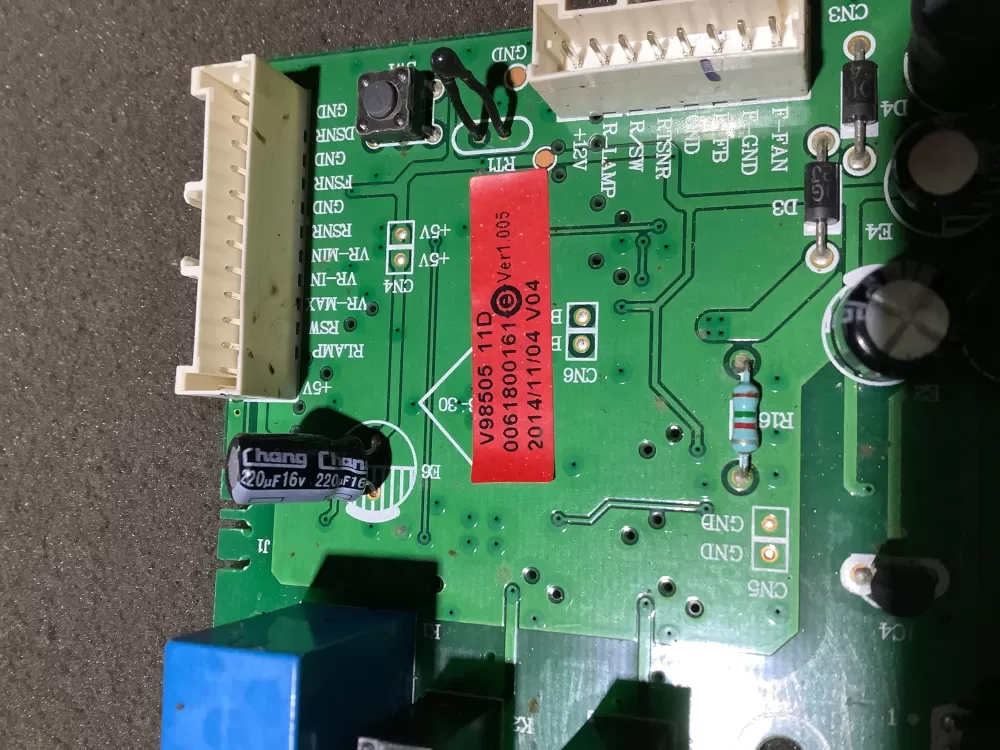 Haier GE Refrigerator Main Control Board 0061800161 WR55X27784 AZ112393 | NR2121