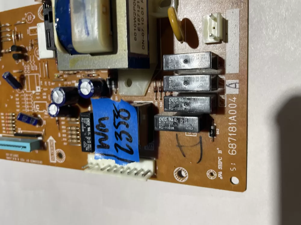 LG 687181A004A P1 6A004 Microwave Control Board 687181a004 AZ144972 | Wm2358