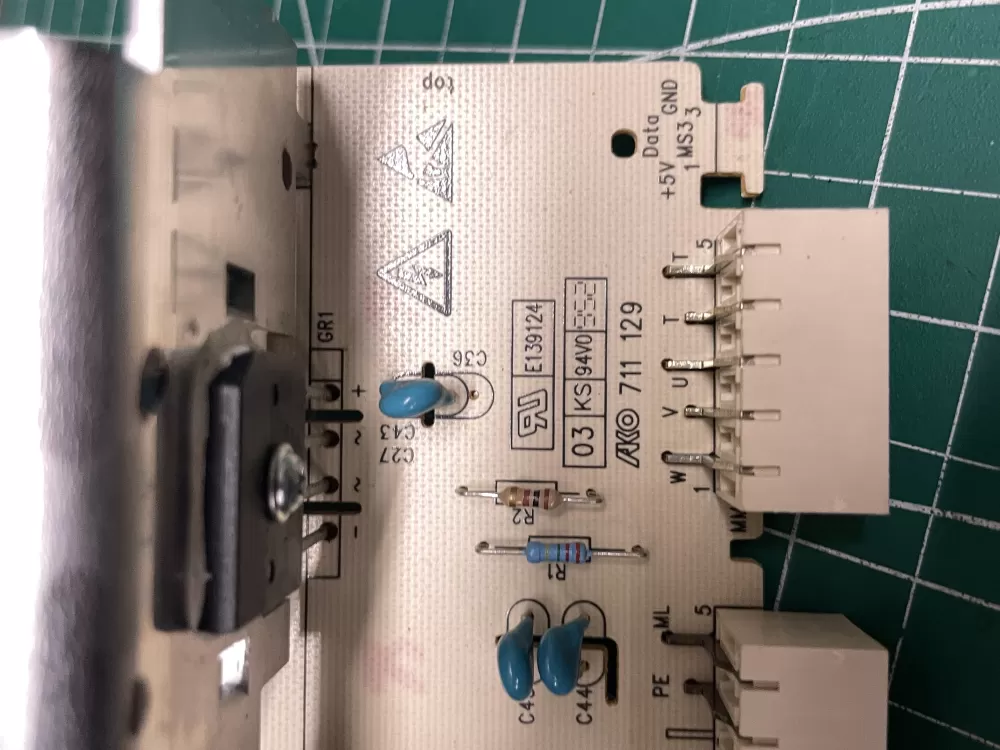 washer motor control board  711-129 AZ202582 | Wm2167