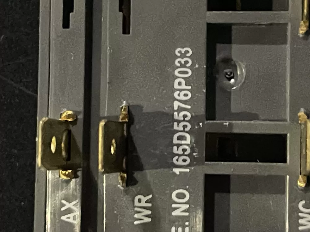 GE Hotpoint 165D5576P033 Dishwasher Button Control Panel AZ27345 | WM94