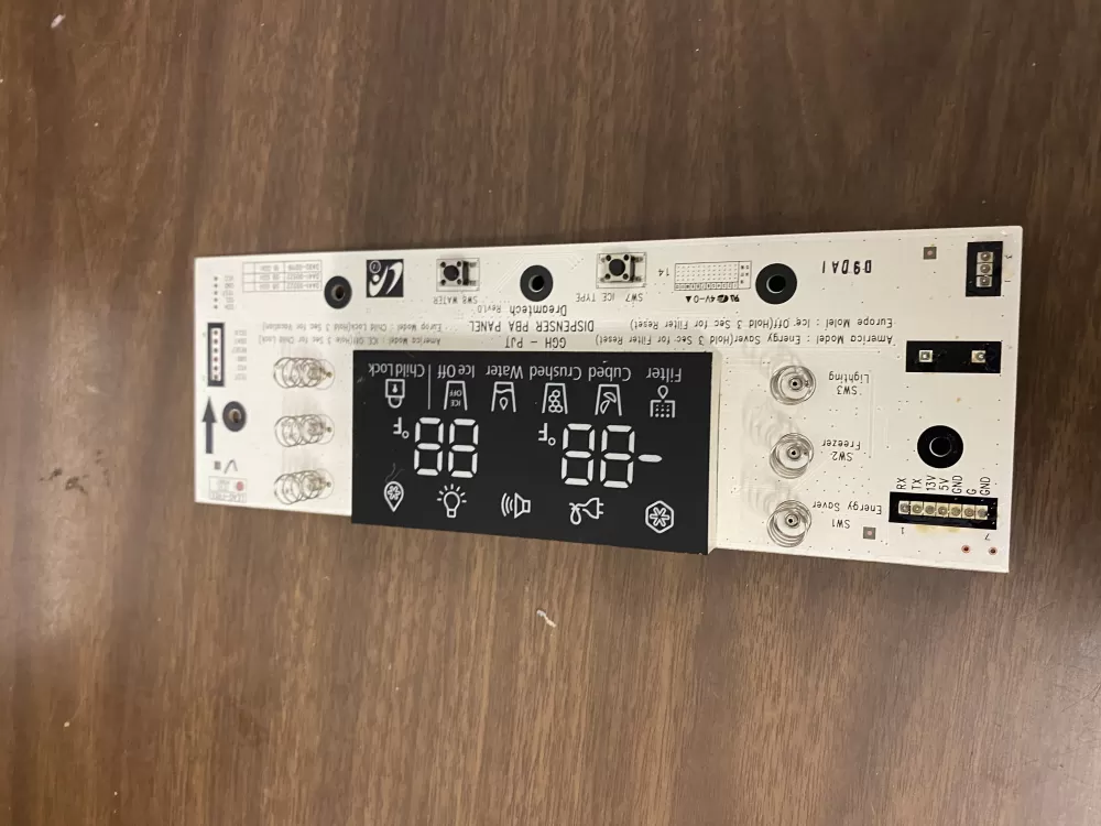 Samsung DA97-00522A Refrigerator Dispenser Control Board