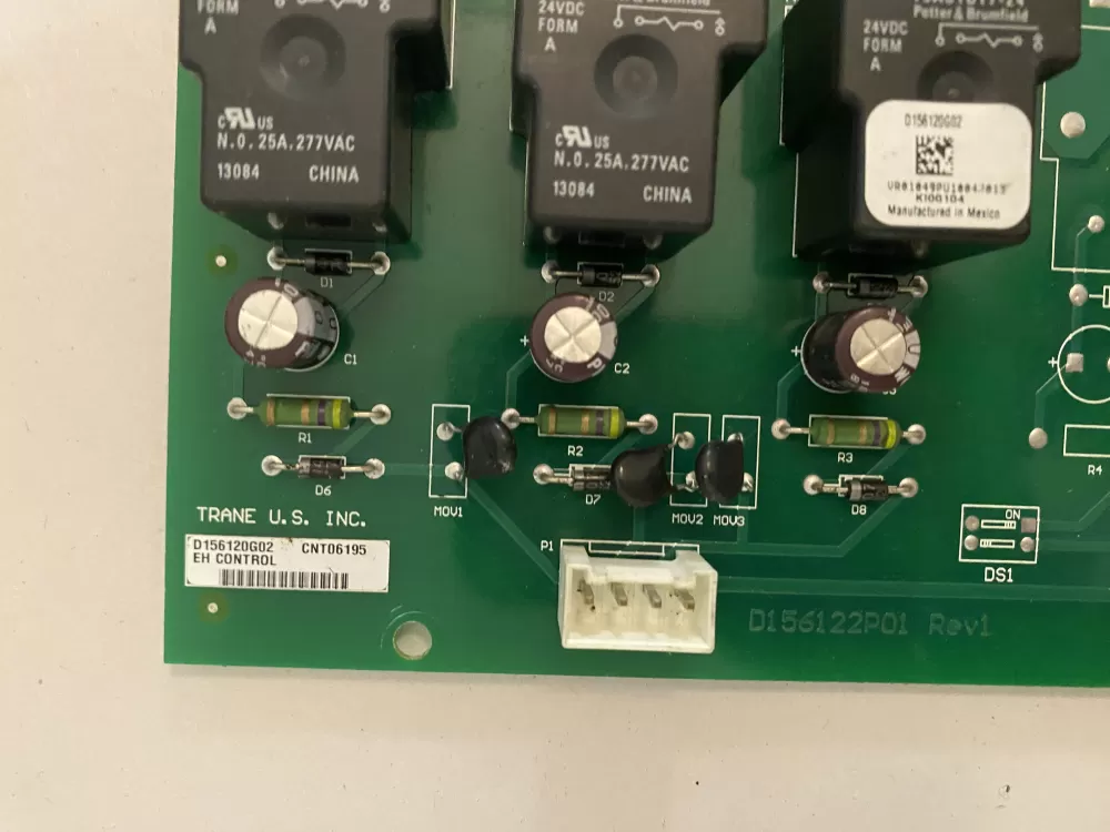 Trane EM Heat Control Board CNT06195 D156120g02 AZ109144 | BK1533