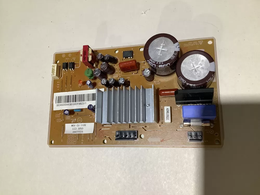 Samsung 06DA9200483B Refrigerator Control Board Inverter