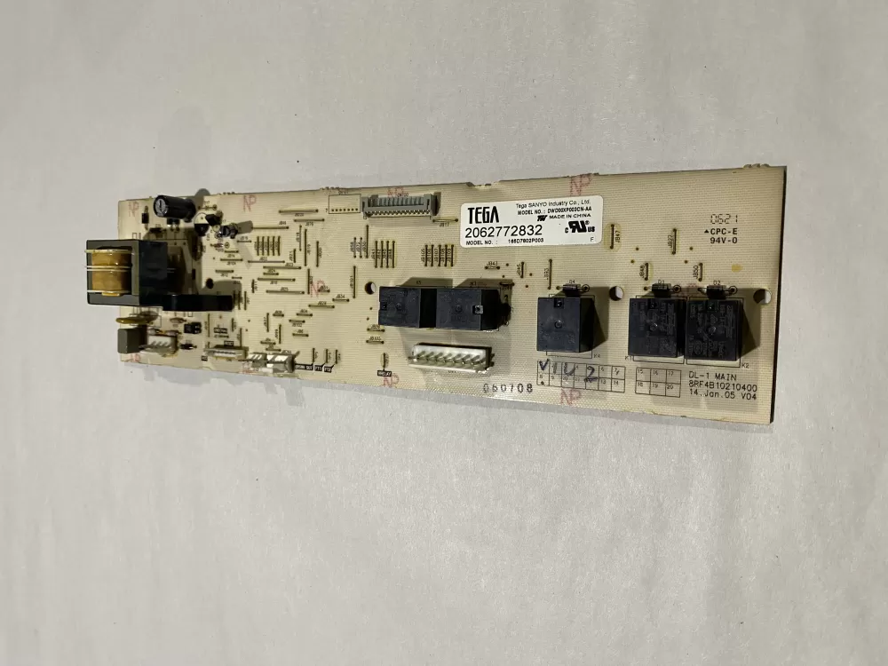 GE Power Dishwasher Control Board 165D7802P003 WD21X10247 AZ163702 | BK244