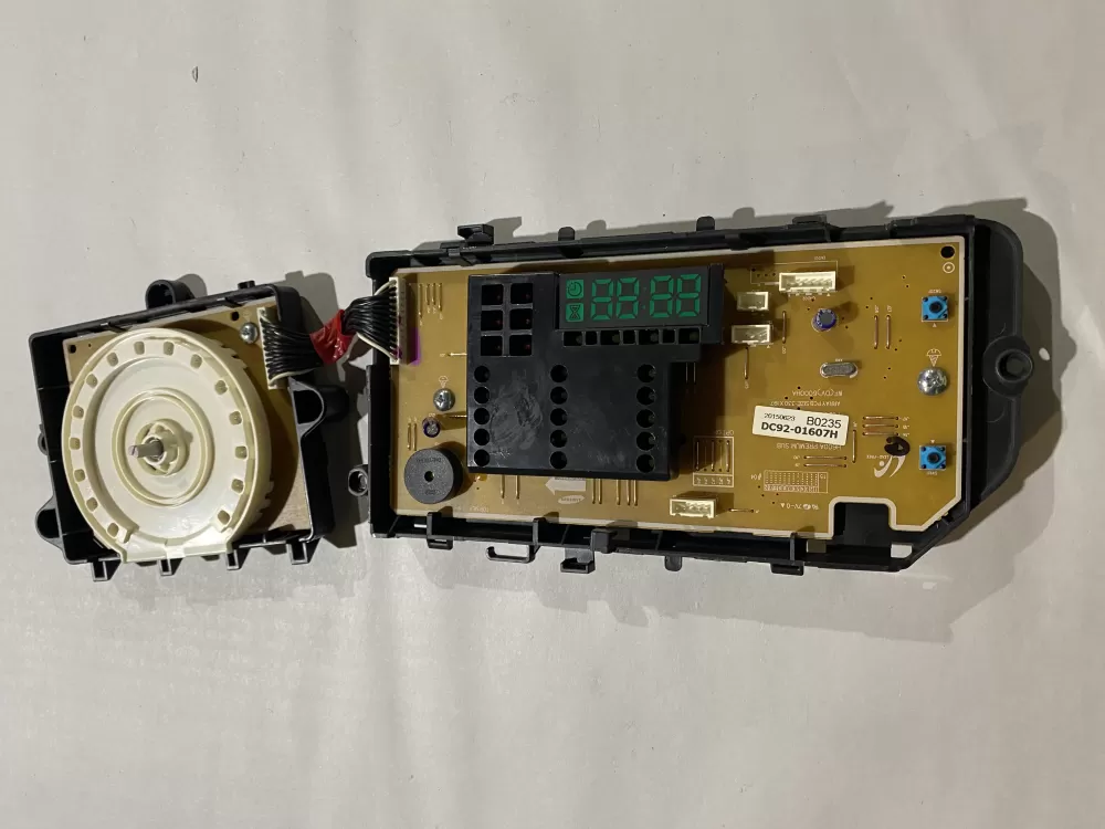 Samsung DC92-01607H DC9201607H Dryer Control Board Interface