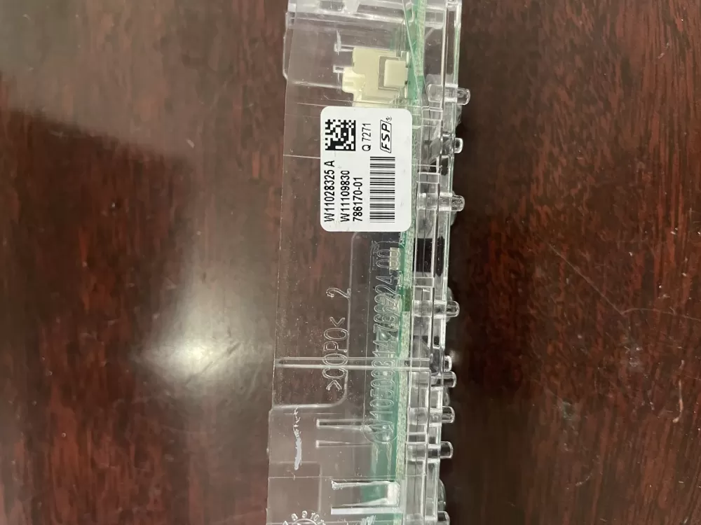 Whirlpool W11109830 Dishwasher Control Board User Interface AZ39007 | KM413