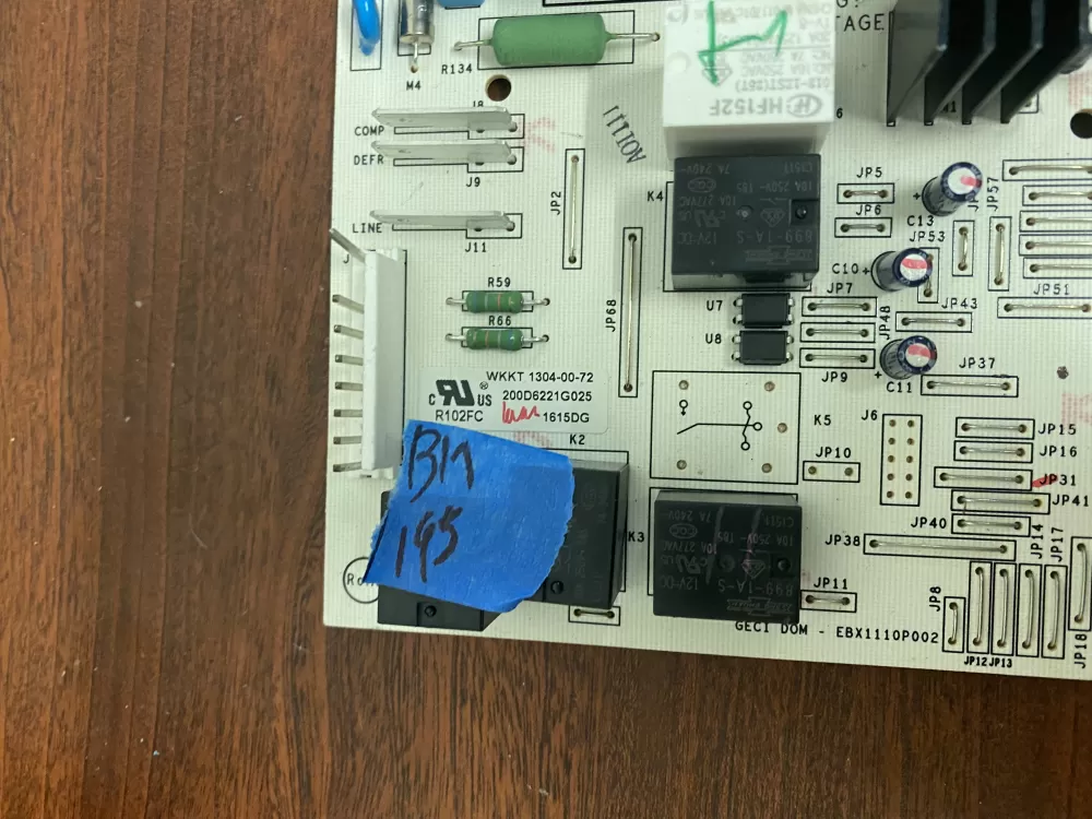 GE WR55X11072 Refrigerator Control Board AZ30328 | BK195