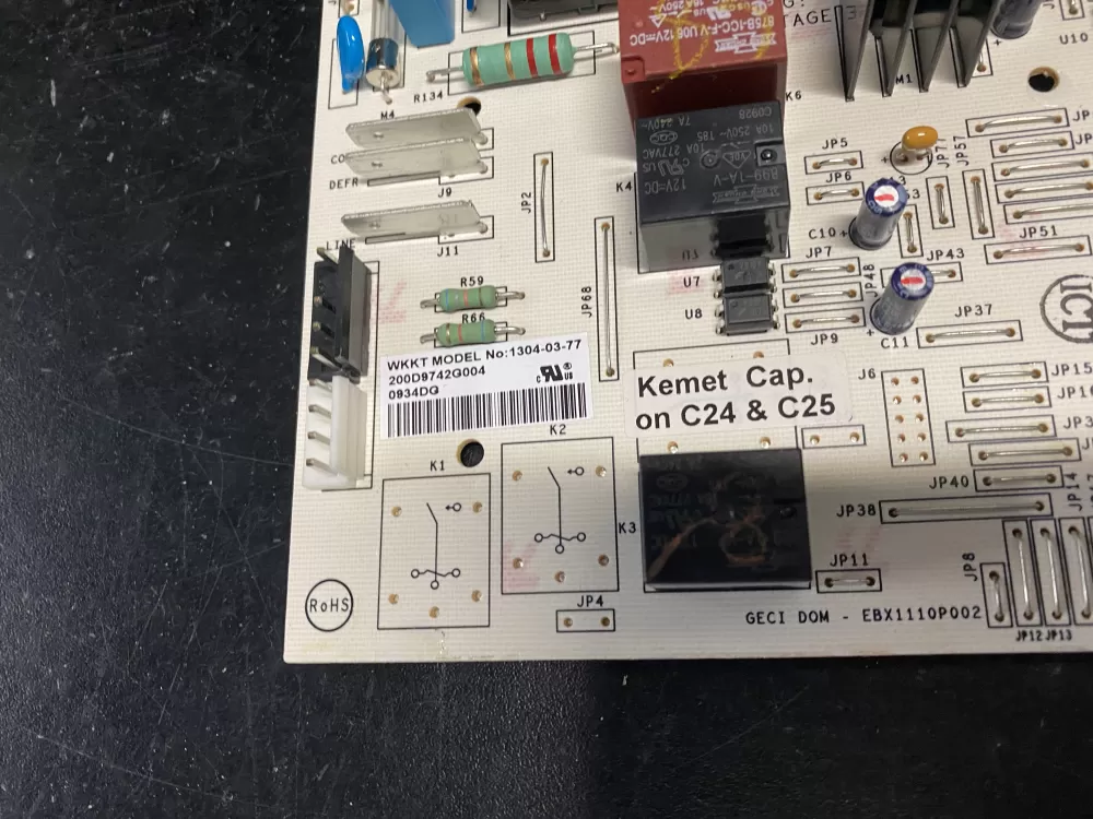 GE 200D49742G004 WR55X10996 Refrigerator Control Board  AZ8946 | BK1020