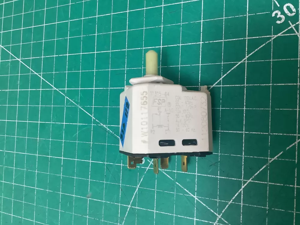 Whirlpool W10117655 Dryer Crosley Control Board Start Switch AZ224710 | SLA117