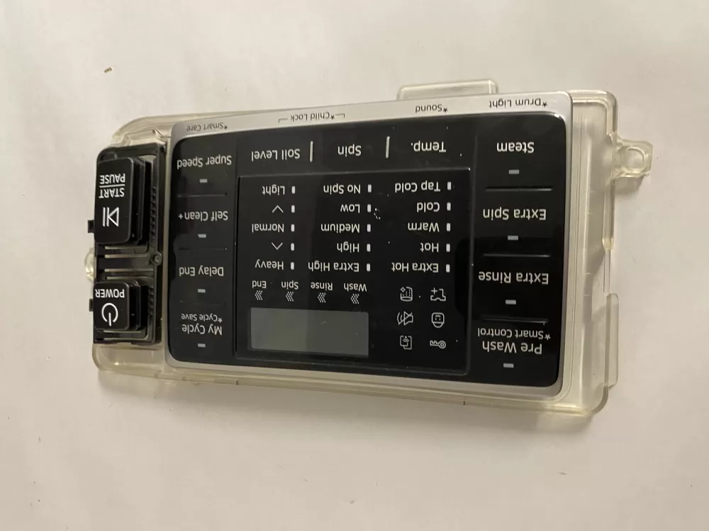 Samsung DC92-01607J  AP6243588  DC94-06643A  DC93-00376D  PS12084833 Dryer UI Control Board