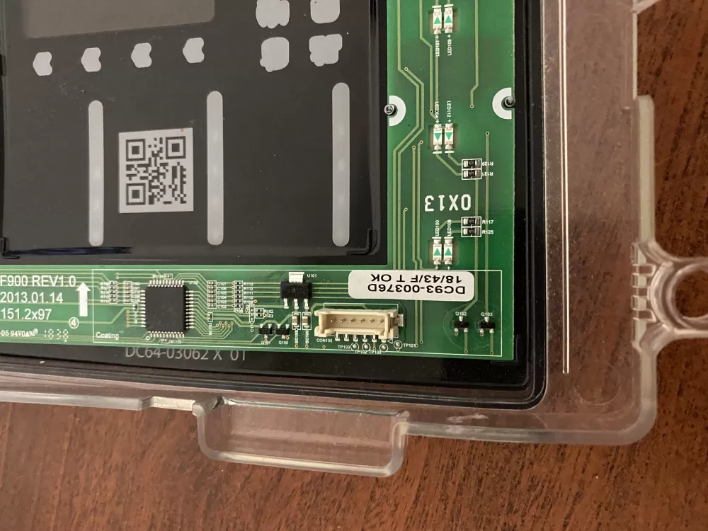 Samsung DC93 00376D Washer Control Board AZ27584 | BK245