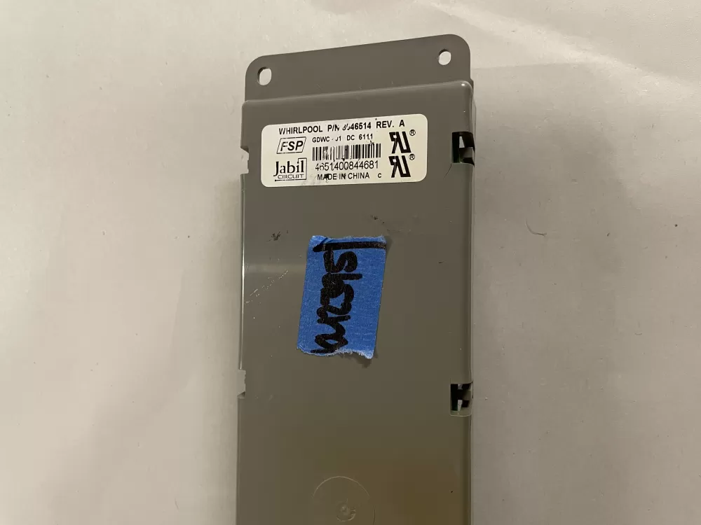 Whirlpool Kenmore 8546514 Dishwasher Control Board W10039780 AZ142912 | KM2395