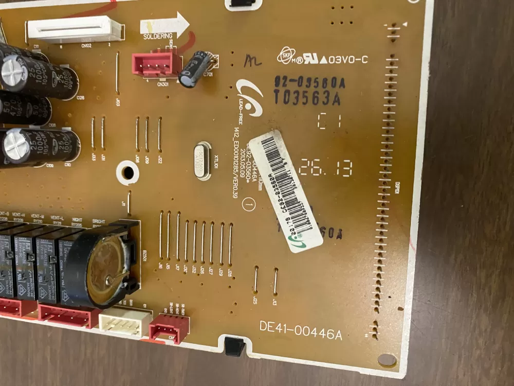 Samsung DE92-03560A Microwave Control Board AZ89664 | BK1452