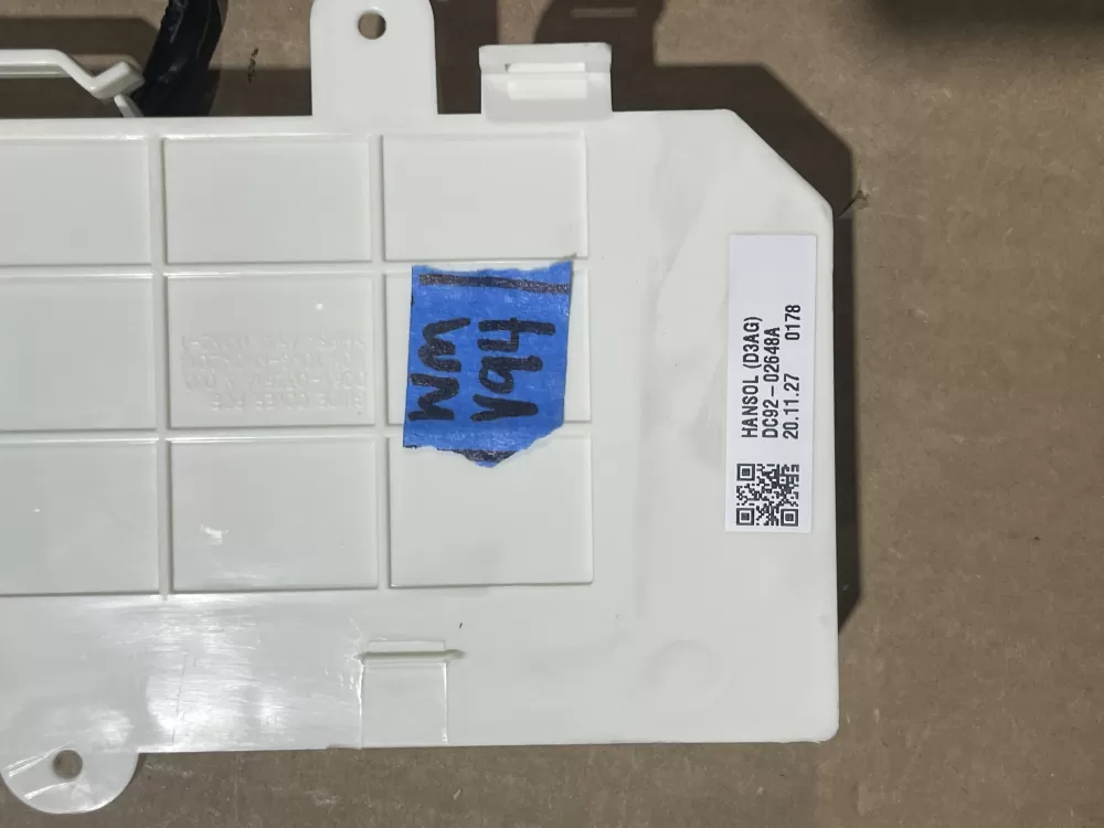 Samsung DC92-02648A Washer User Interface Control Board AZ92506 | Wmv94