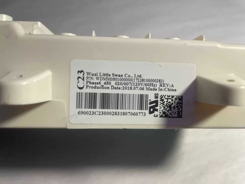 GE WH12X27293 17238100000283 Washer Control Board AZ196920 | Wmv888