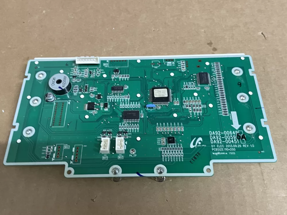 Samsung DA92 00649A Refrigerator Control Board Dispenser AZ101469 | Wm896