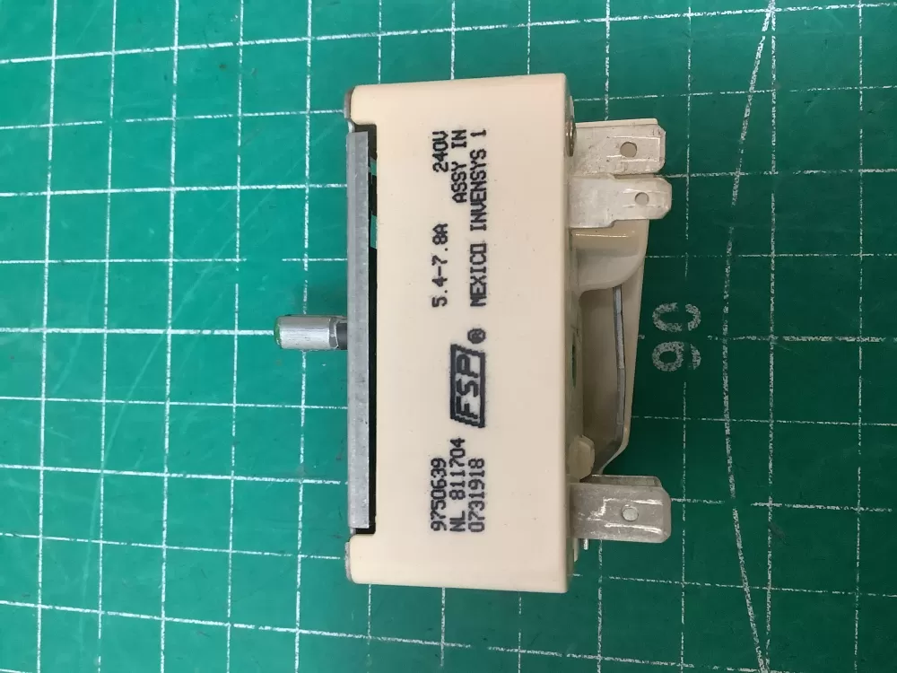 Whirlpool 9750639 Range Switch AZ223183 | SLA125