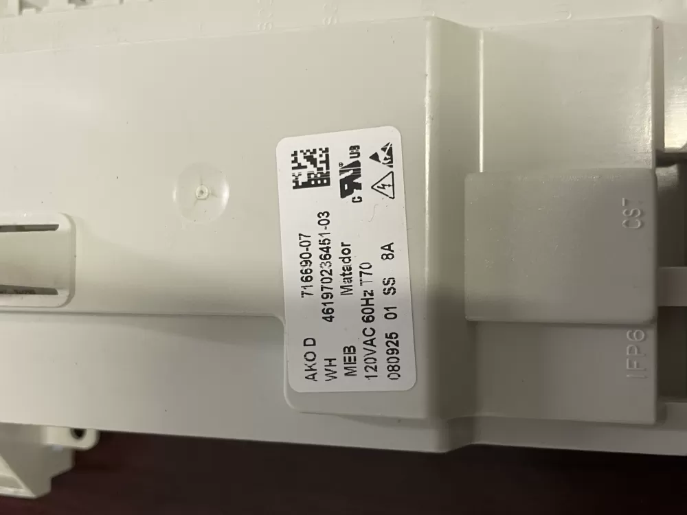 Whirlpool Kenmore 716690 07 Washer Control Board W10156258  AZ98530 | Wm1612
