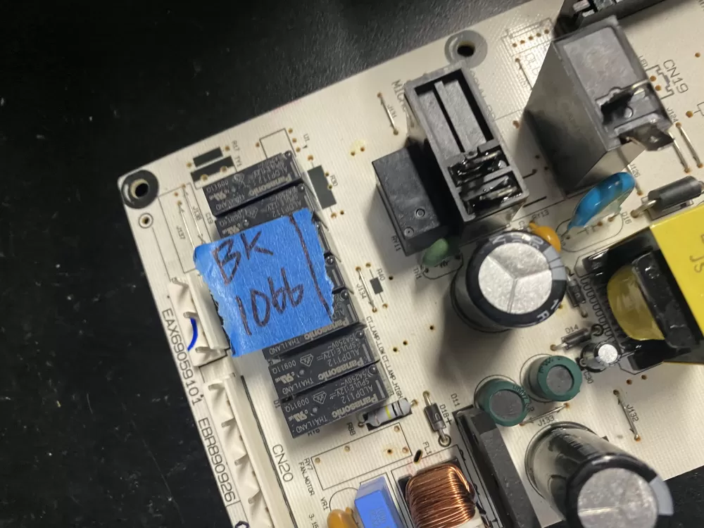 GE Microwave Electronic Control Board Ebr89092605 Ebj63850001 AZ3565 | BK1066