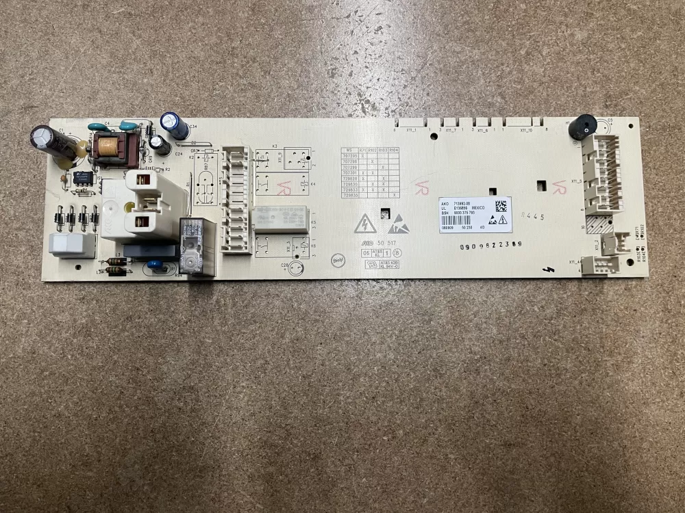 Bosch 9000375793 9000 375 793 E136856 Dryer Control Board AZ8106 | KMV1532