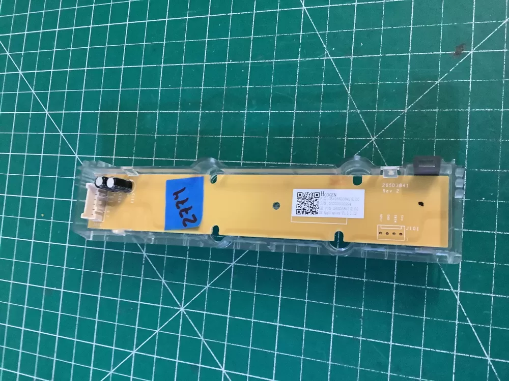 GE 265D3841G100 Wd21x26742 UI Control Board AZ199035 | NR2774