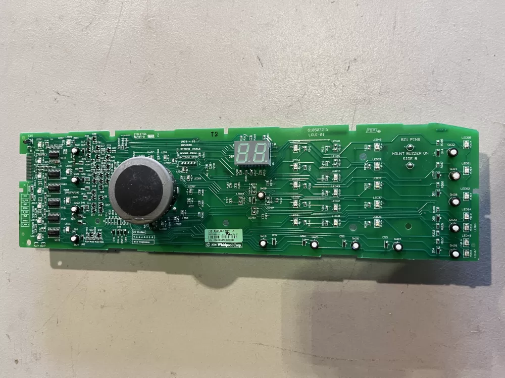 Kenmore  Whirlpool WP8564392  AP6013327  8564392  4438600  8564392R  PS11746553 Washer Control Board