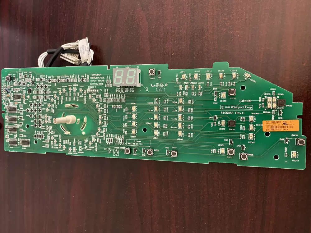Whirlpool Maytag Kenmore 8564290 8565349 Washer Control Board AZ32227 | BK1678