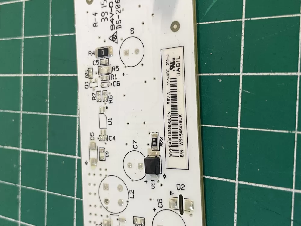 W51546479 Refrigerator LED Light Board AZ200822 | Wm2160