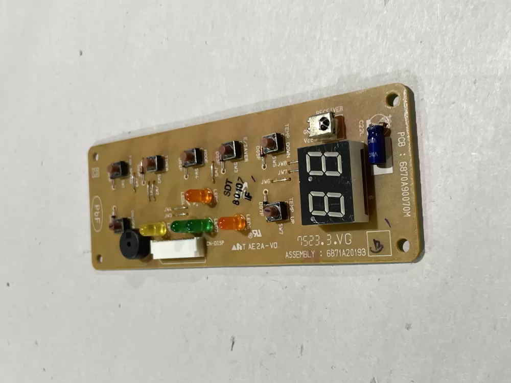 LG 6871A20193B Air Conditioner Control Board