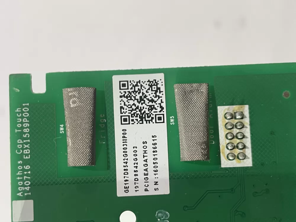 GE 197D8542G003 WR55X41025 Refrigerator Control Board AZ169340 | Wm2590