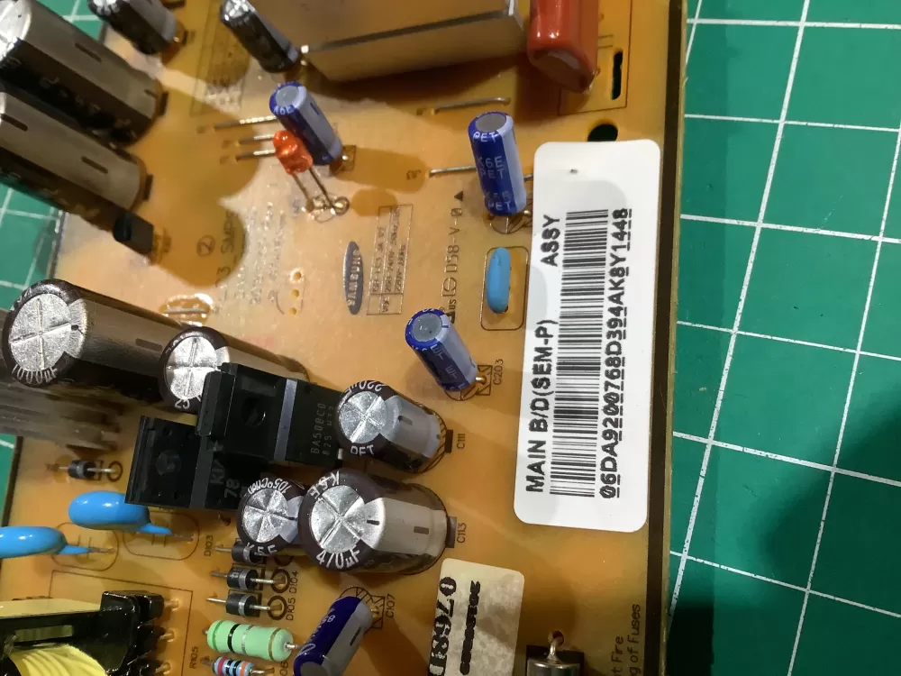 Samsung DA92 00768D Refrigerator Control Board Inverter AZ144034 | NR2420