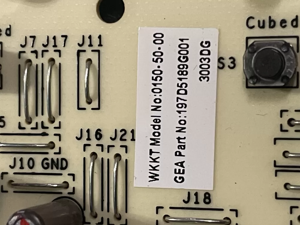 GE 197D5189G001 Refrigerator Control Board AZ26610 | WM170
