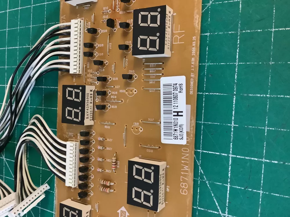 LG 6871W1N010H Range Control Board AZ227980 | NR508