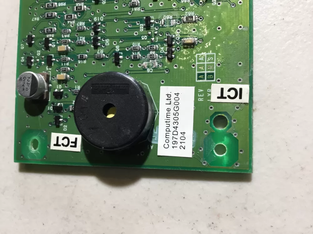 GE Monogram 197D4305G004 Refrigerator Control Board AZ37982 | NR8