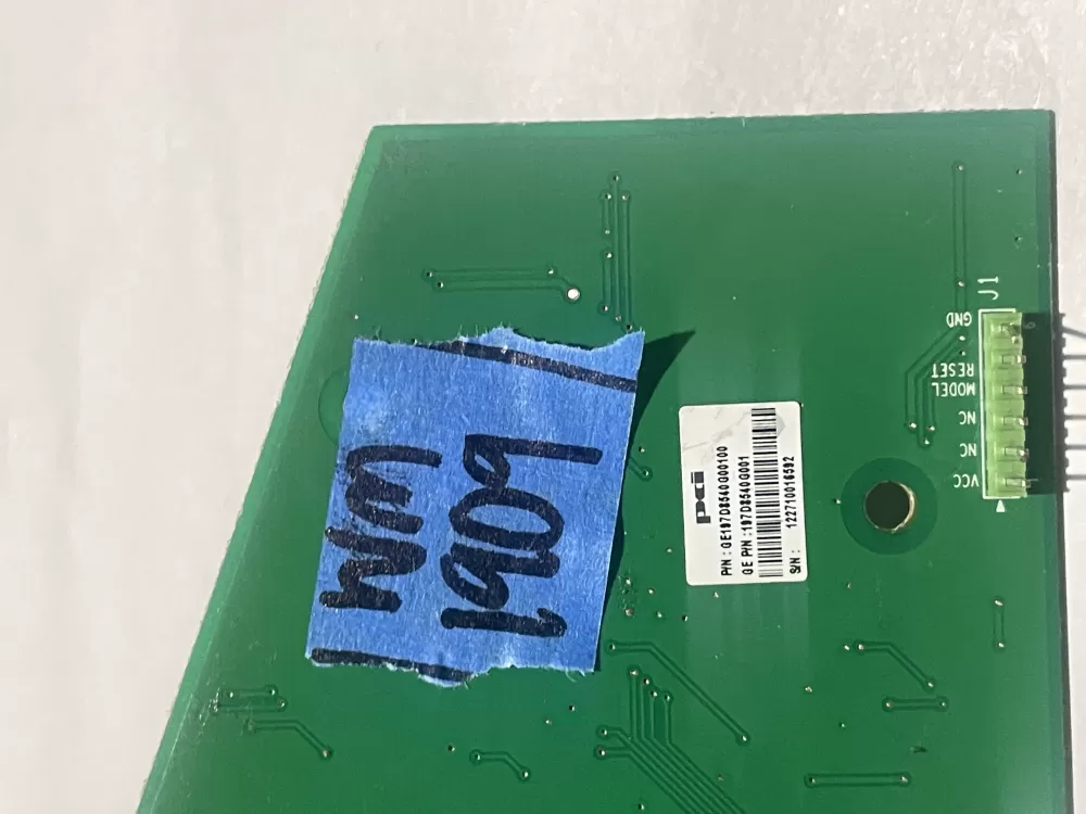 GE 100027 Refrigerator Control Board French Door Dispenser AZ130735 | Wm1909