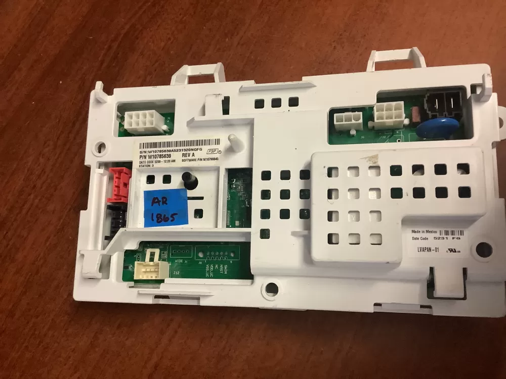 KitchenAid Roper Estate W10711030 Washer Control Board AZ195662 | AR1865