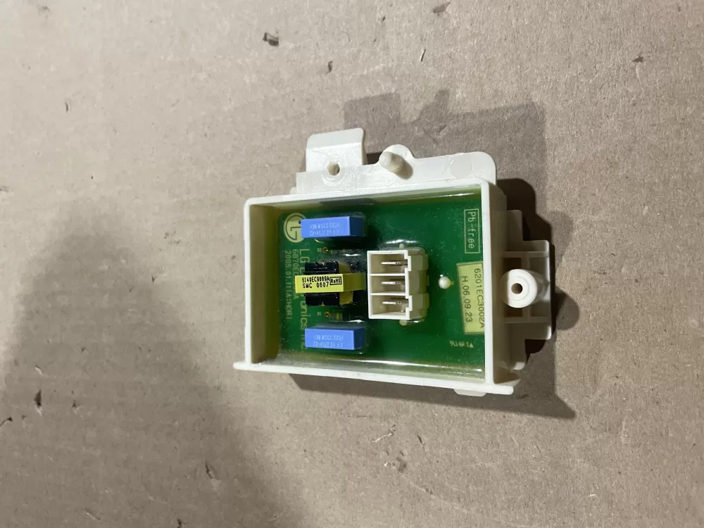 LG 6201EC3002A Dryer Control Board Noise Filter AZ69355 | Wm1479