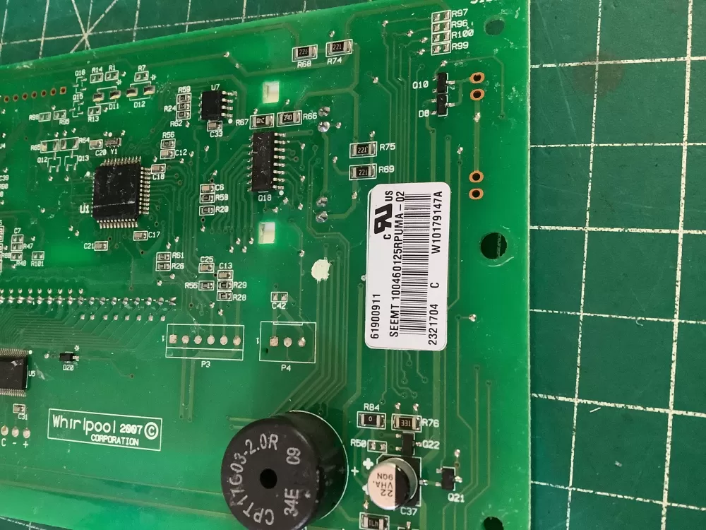 Whirlpool W10179147 Refrigerator Dispenser Control Board AZ176102 | NR2634